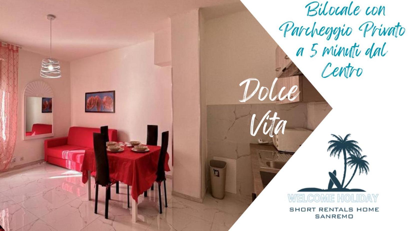 Wh - Dolce Vita - Bilocale - 5 Minuti Dal Centro - Parcheggio Gratuito - Wifi Sanremo Eksteriør bilde